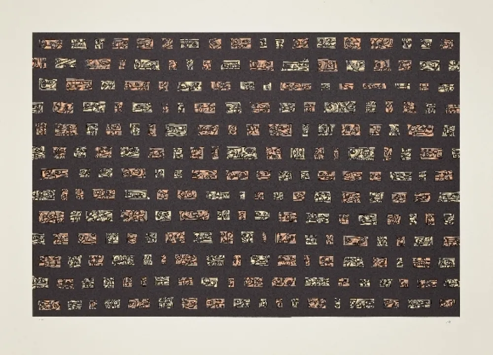 Lithographie Saura - Abierta 9