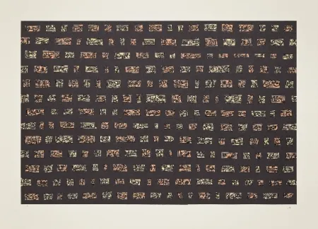 Lithographie Saura - Abierta 9