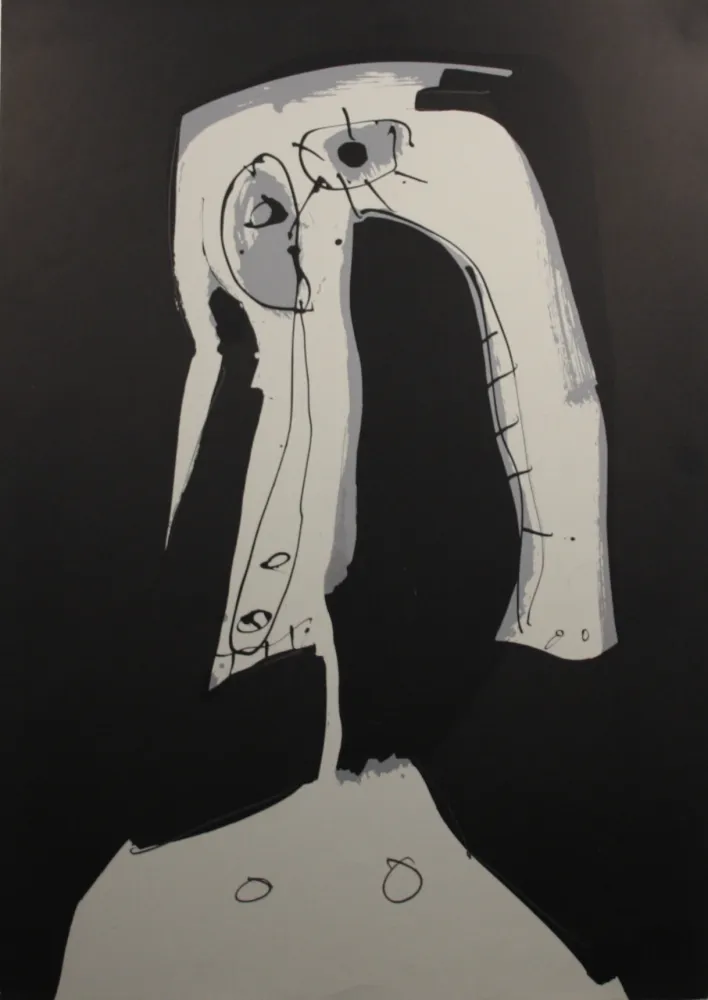 Siebdruck Saura - Aphorismos de Lichteberg