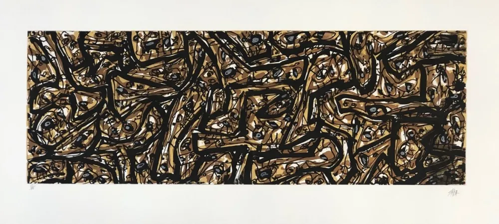 Radierung Und Aquatinta Saura - Asedio, plancha 3