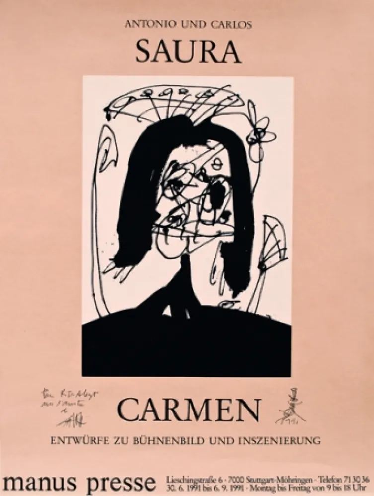 Plakat Saura - Carmen