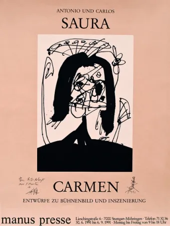 Plakat Saura - Carmen