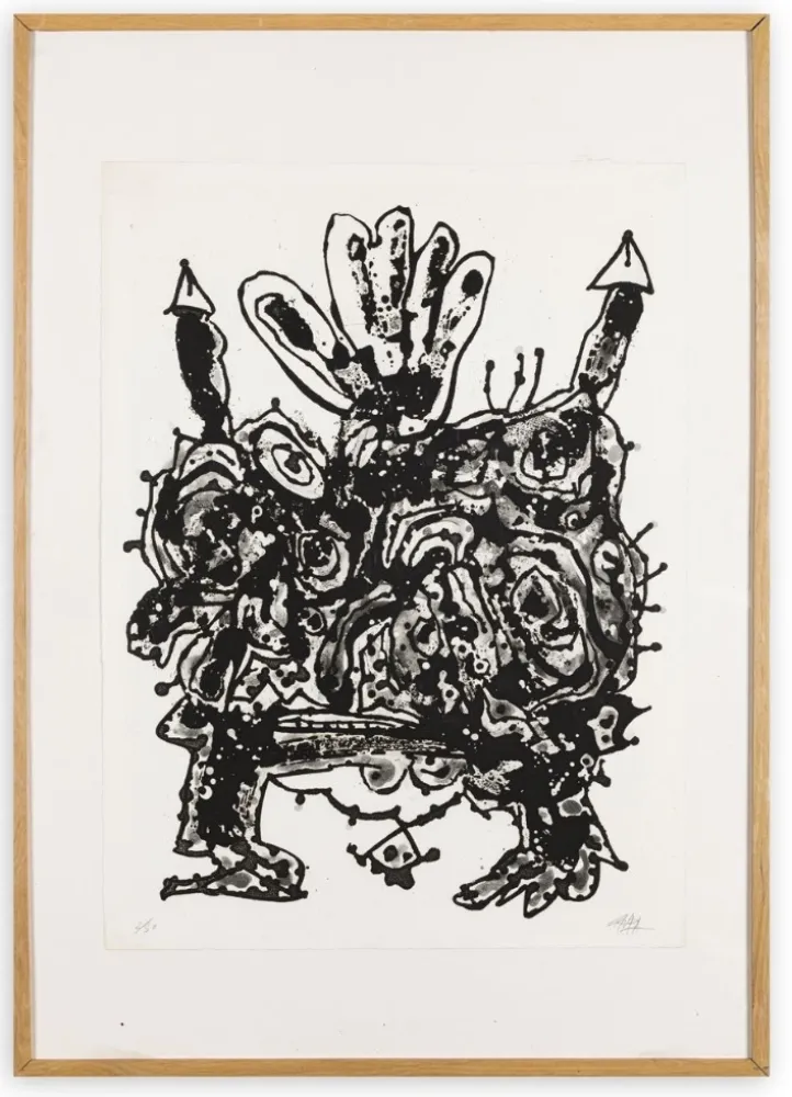 Radierung Und Aquatinta Saura - Claudia (Novisaurias)