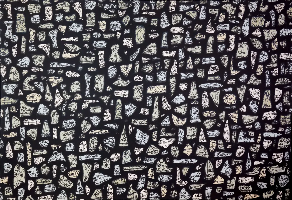 Lithographie Saura - Damero