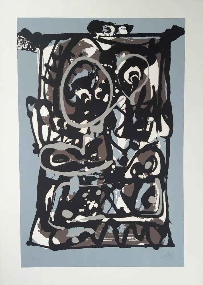 Siebdruck Saura - Don II