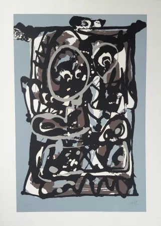 Siebdruck Saura - Don II