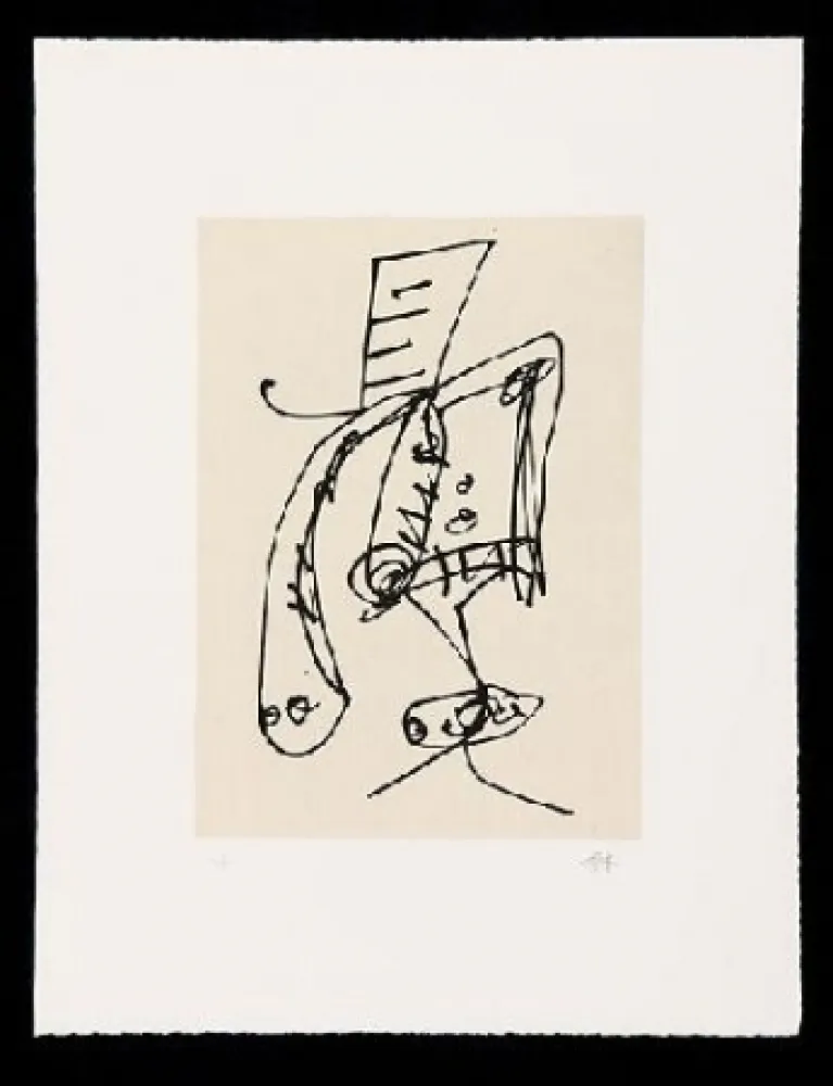 Radierung Und Aquatinta Saura - FRAUEN PORTRAIT MIT HUT