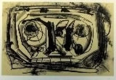 Lithographie Saura - Kafka 8