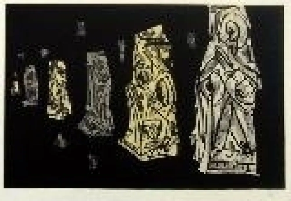 Lithographie Saura - Kafka 9