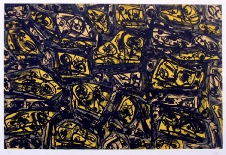 Lithographie Saura - Kafka