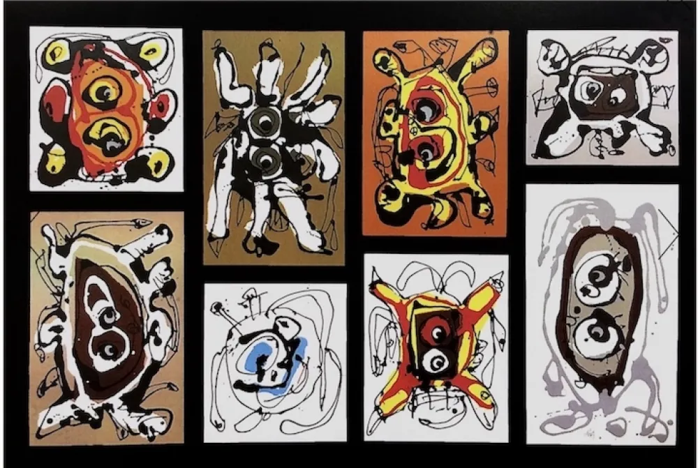 Lithographie Saura - L' année de la medusa