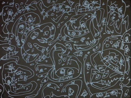 Lithographie Saura - Les Sept pêchés capitaux