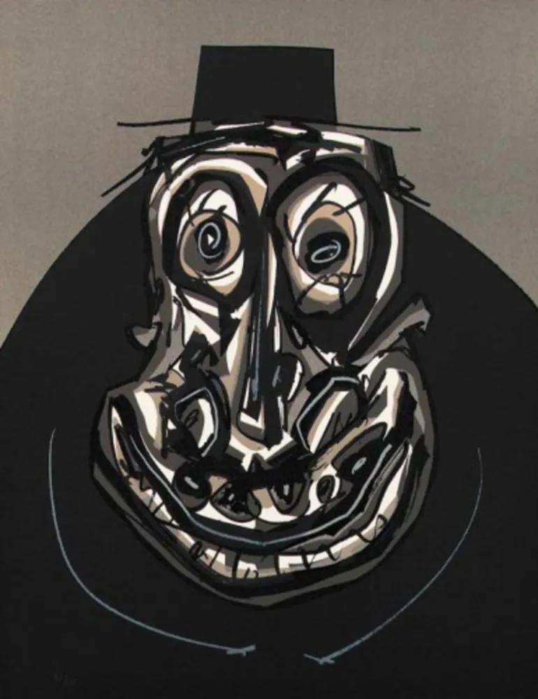 Lithographie Saura - Melanchton I