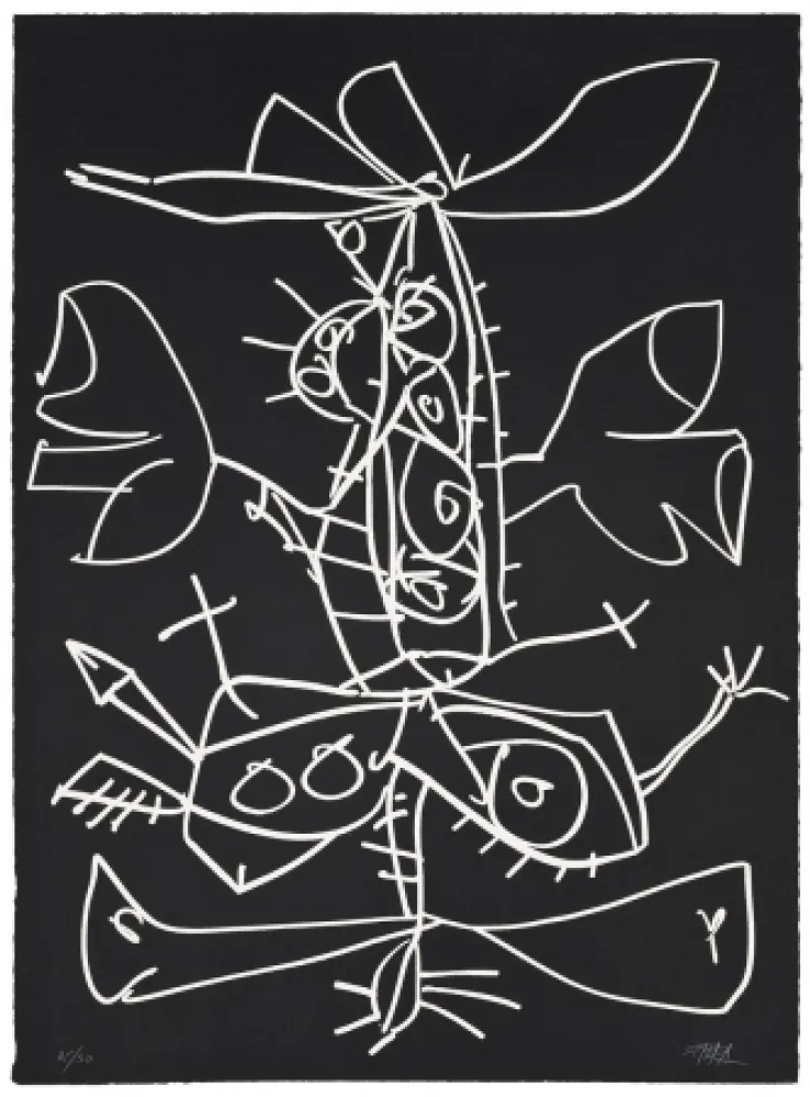 Aquatinta Saura - Novisaurias