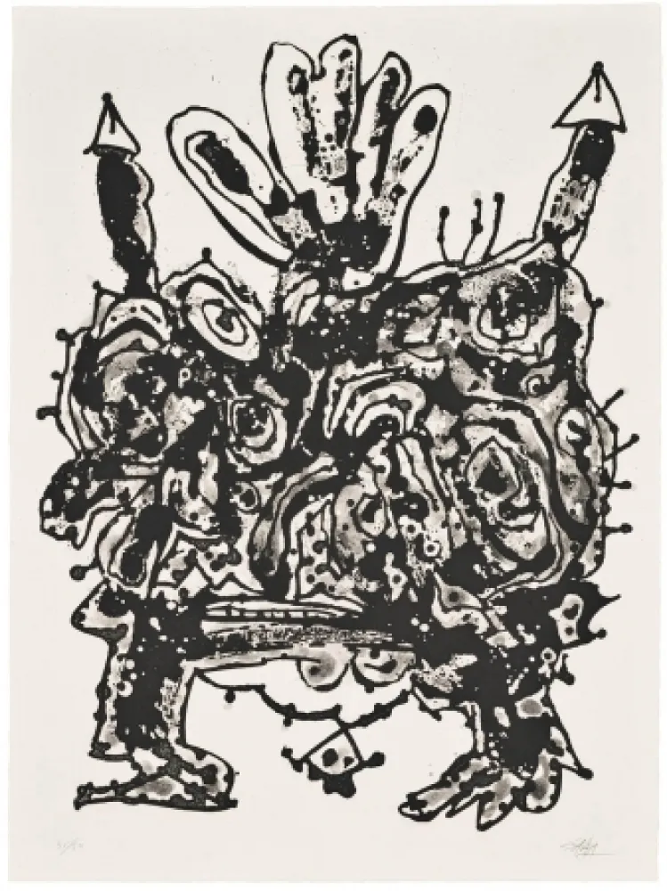 Aquatinta Saura - Novisaurias