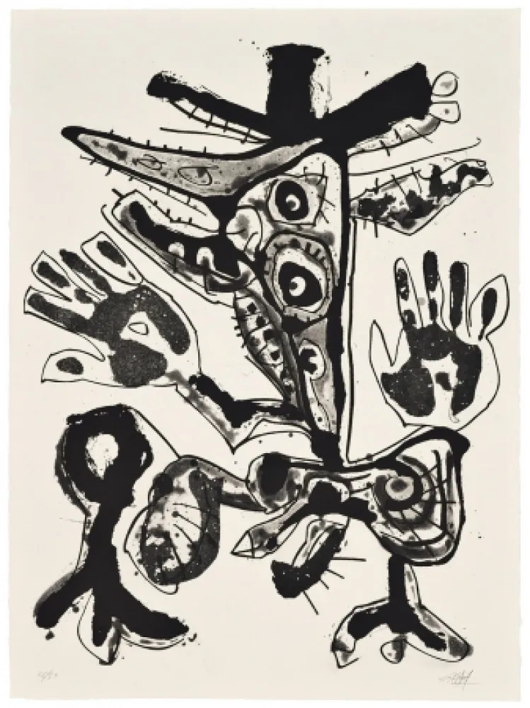 Aquatinta Saura - Novisaurias