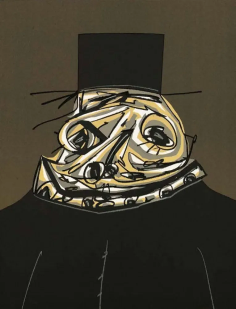 Lithographie Saura - Philippe II