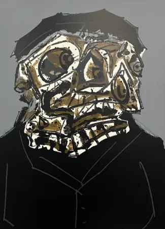 Siebdruck Saura - Remembrandt