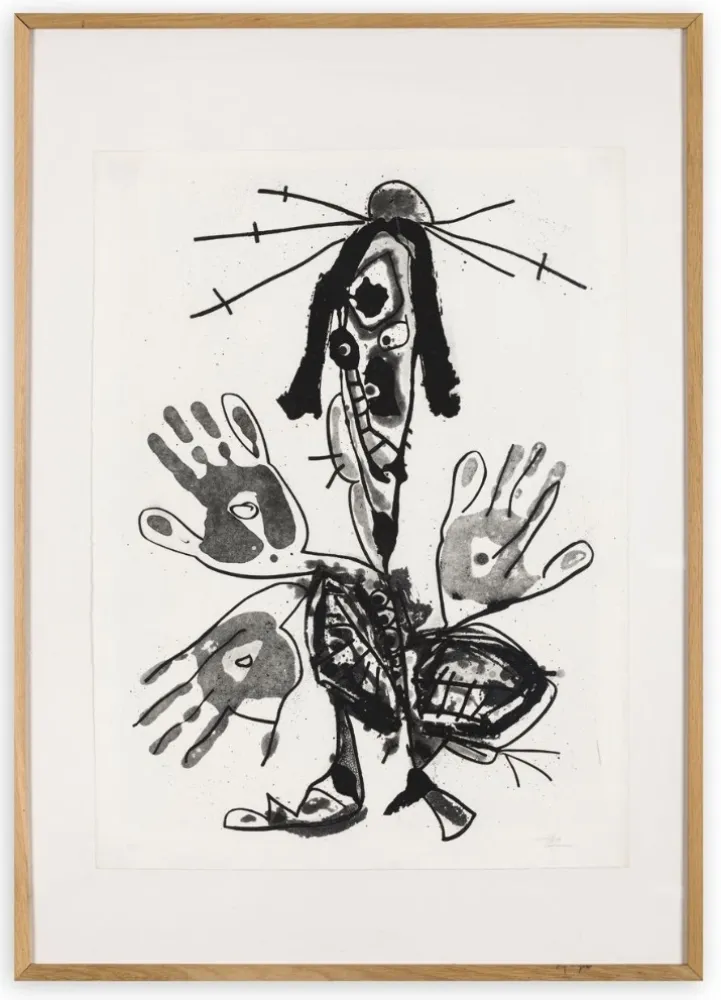 Radierung Und Aquatinta Saura - Sylvia (Novisaurias)