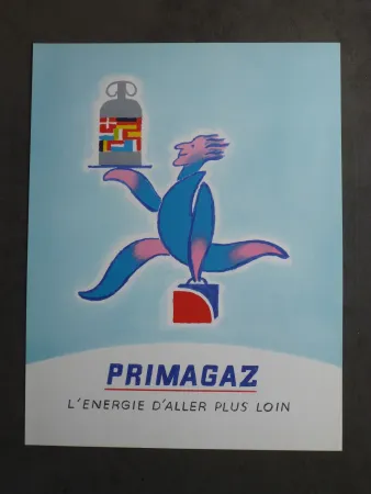 Plakat Savignac - Primagaz l'énergie d'aller plus loin 