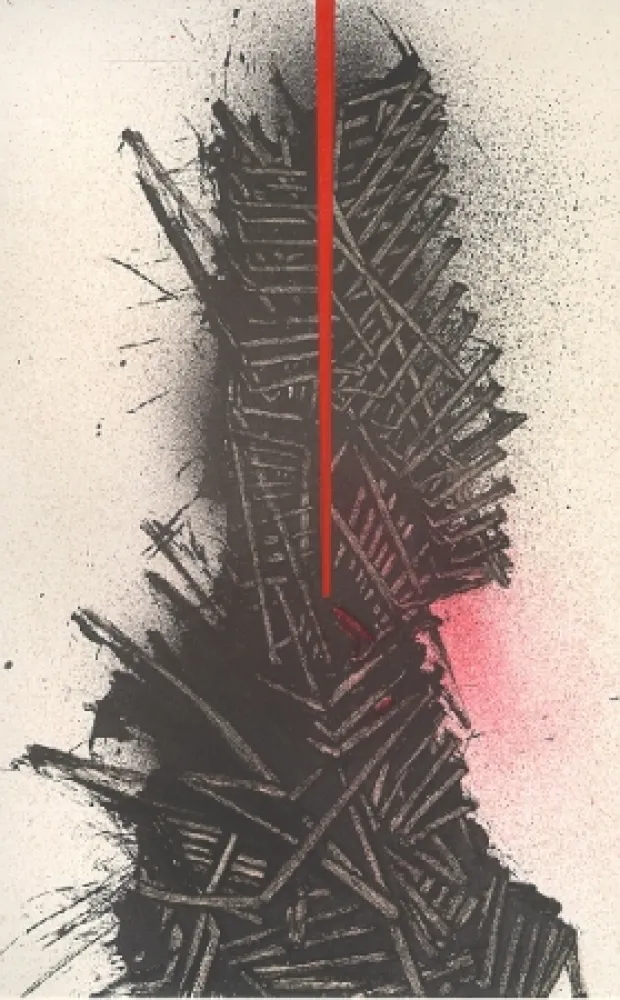 Illustriertes Buch Scanavino - Cinque poesie