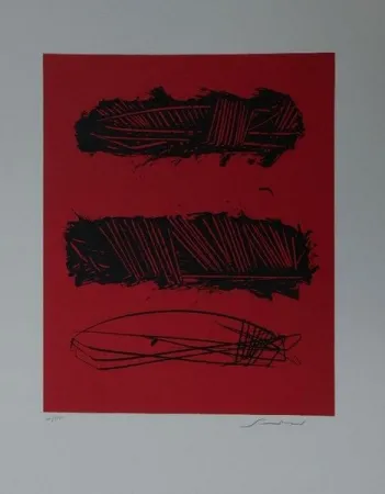 Lithographie Scanavino - Senza titolo