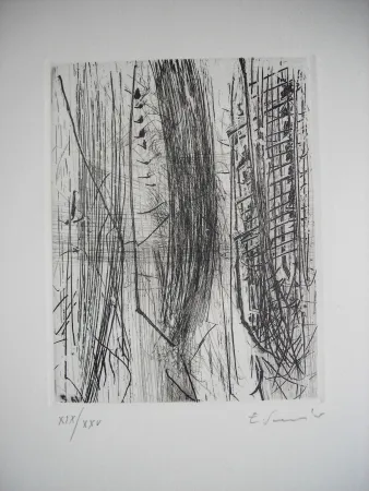 Radierung Scanavino - The international avant garde 4