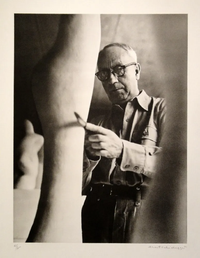 Fotografie Scheidegger - Hans Arp