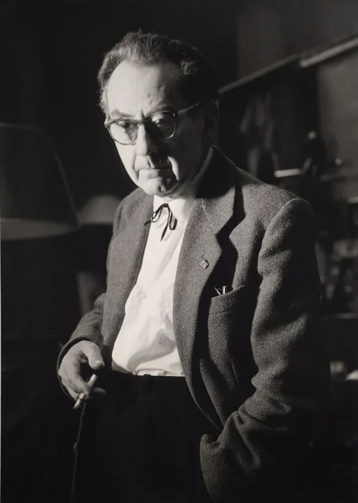 Fotografie Scheidegger - Man Ray, um 1958. 