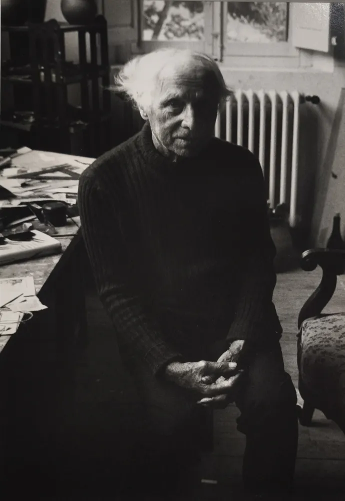 Fotografie Scheidegger - Max Ernst, 1974.