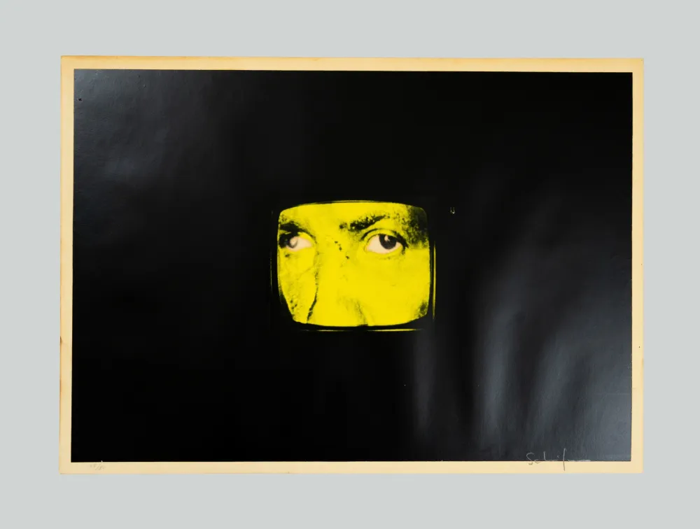 Siebdruck Schifano - Composizione