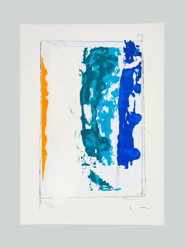 Siebdruck Schifano - Composizione