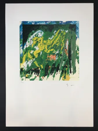 Siebdruck Schifano - Declino