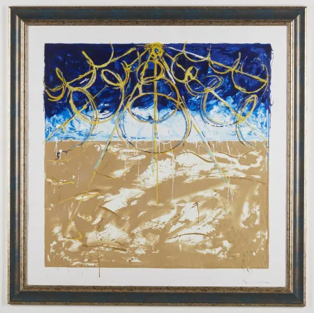 Siebdruck Schifano - Deserto