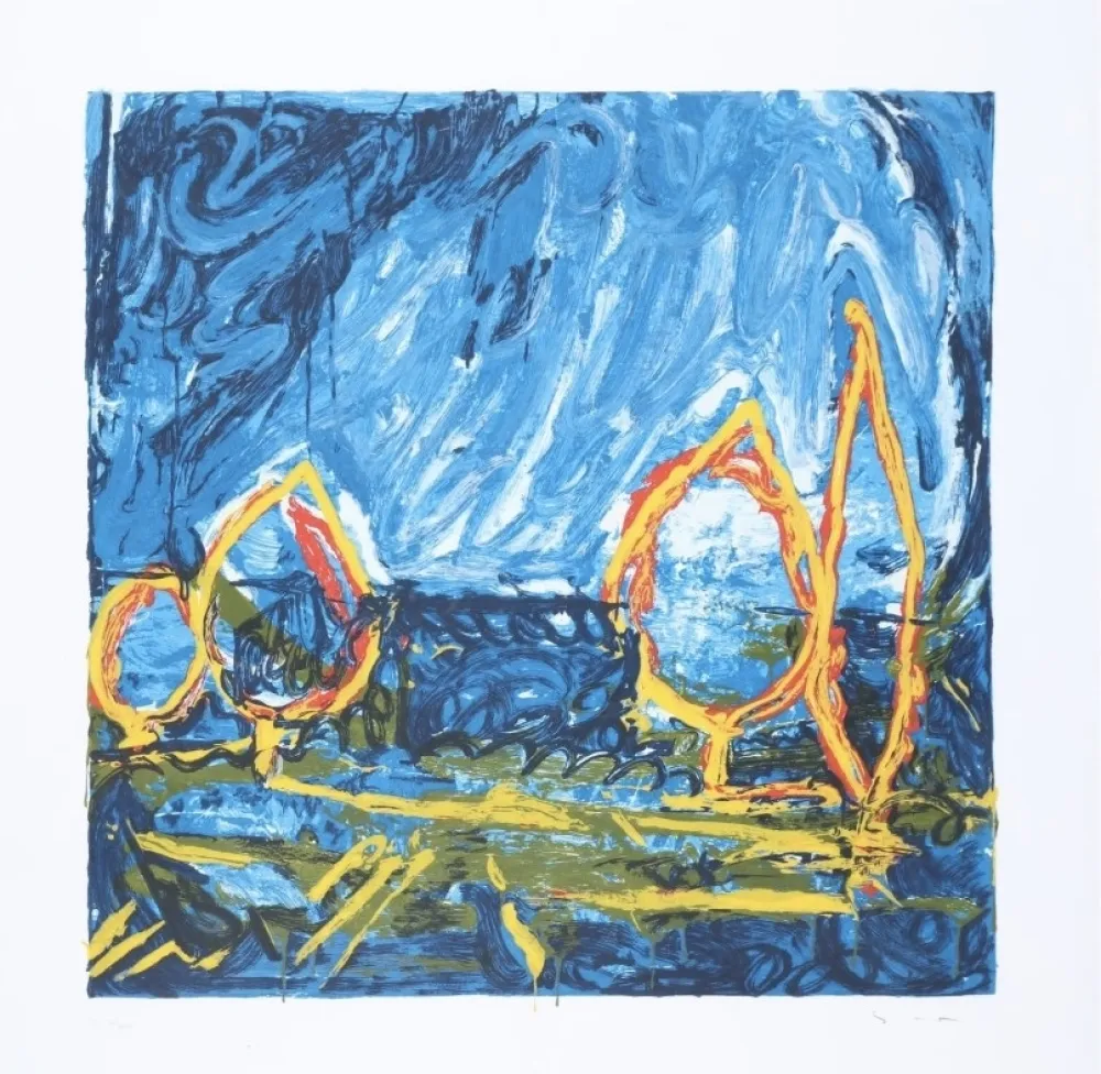 Siebdruck Schifano - Mario Schifano (1934–1998) - Esterno - Enamel screen printing - 1996