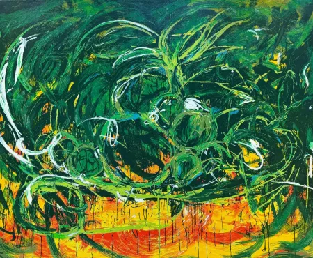 Siebdruck Schifano - Mario Schifano (1934–1998) – Natura – Enamel screen printing, 38-colour printing on Magnani di Pescia paper – 1988