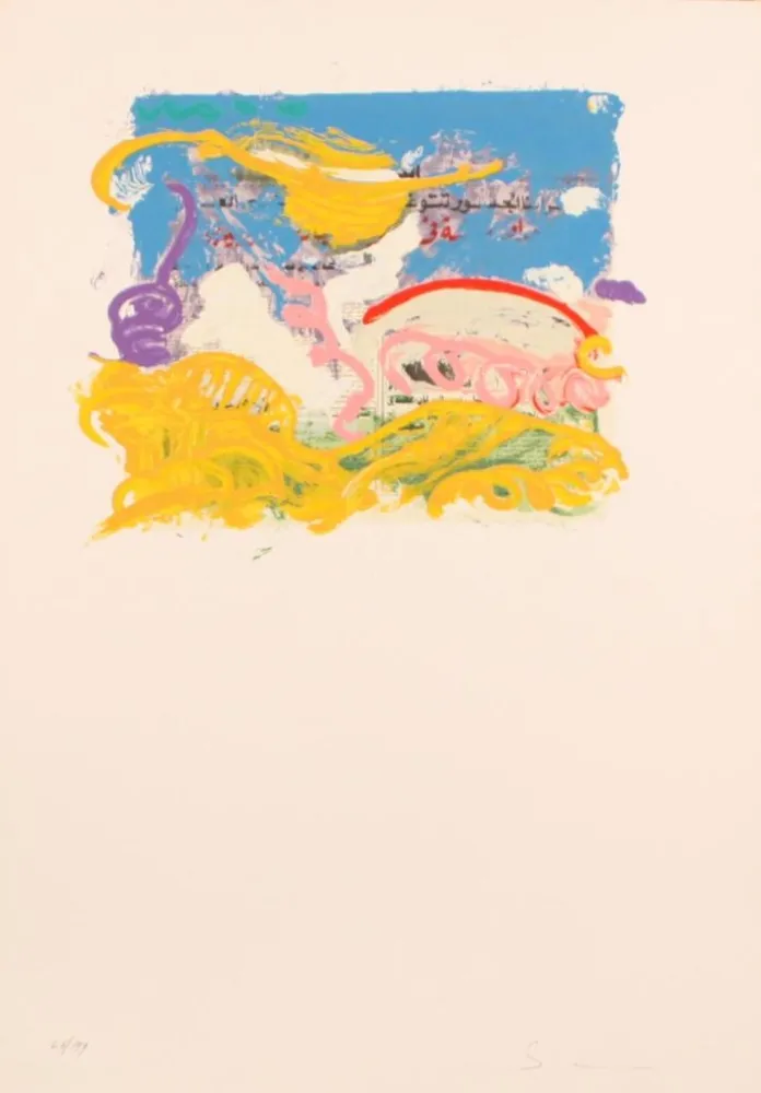 Siebdruck Schifano - SENZA TITOLO