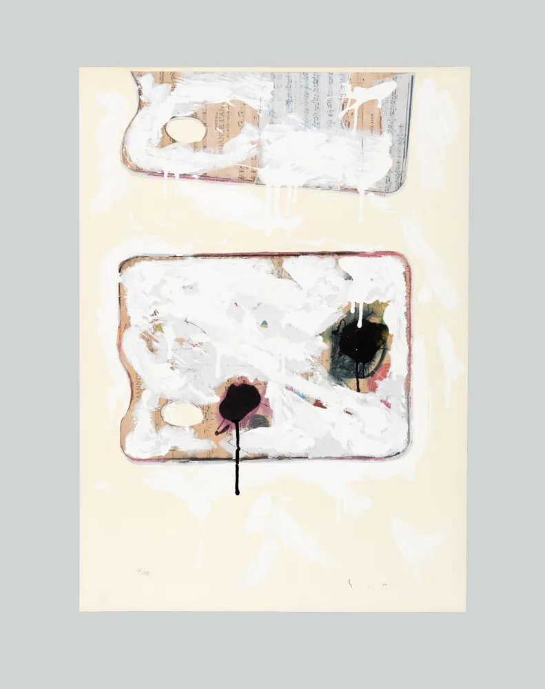 Siebdruck Schifano - Tavolozza