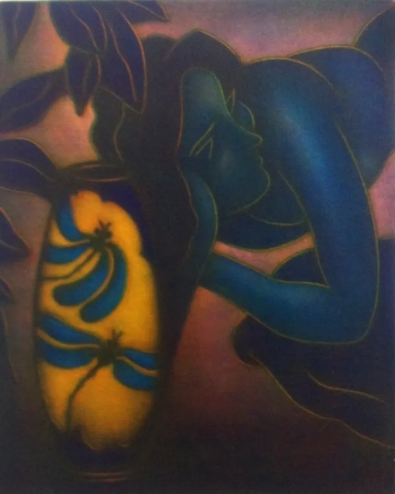 Mezzotinto Schkolnyk -  Hommage à Gauguin