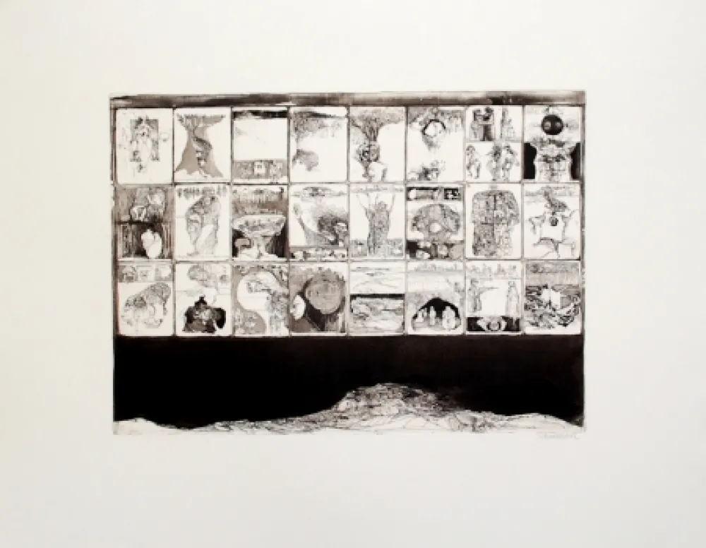 Stich Schmeisser - Skizzen zu Josephus / Sketches for Josephus