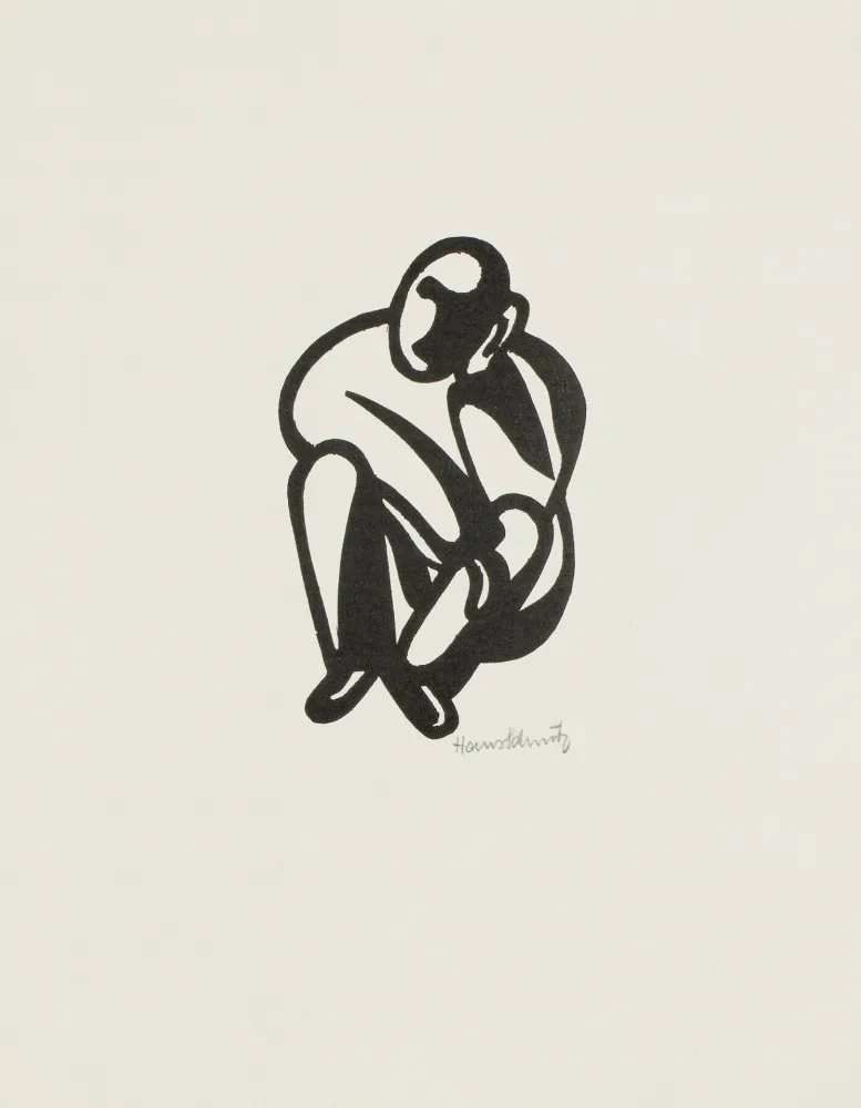 Linolschnitt Schmitz - 9 signierte Linolschnitte 1921-1927 (9 signed linocuts 1921-1927)