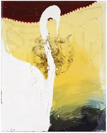 Siebdruck Schnabel - Bill (after short silence then)