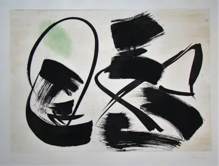 Radierung Schneider - Composition III.