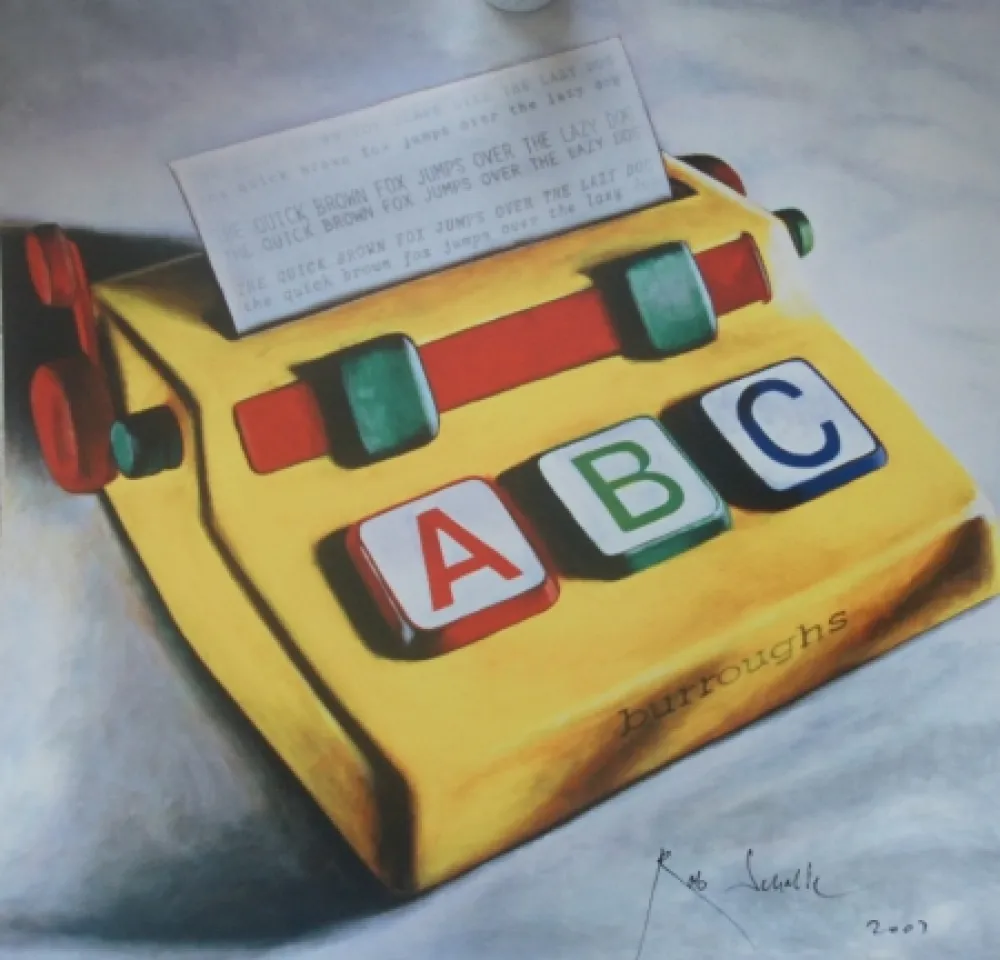 Siebdruck Scholte - Analfabeet