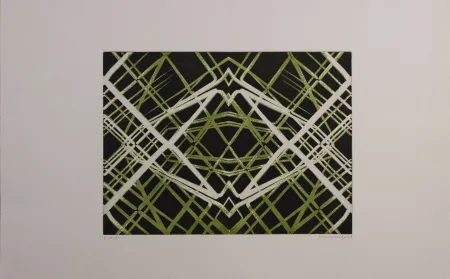 Radierung Scirpa - Untitled