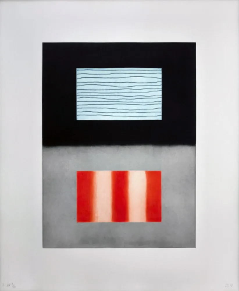 Radierung Und Aquatinta Scully - Liliane 3