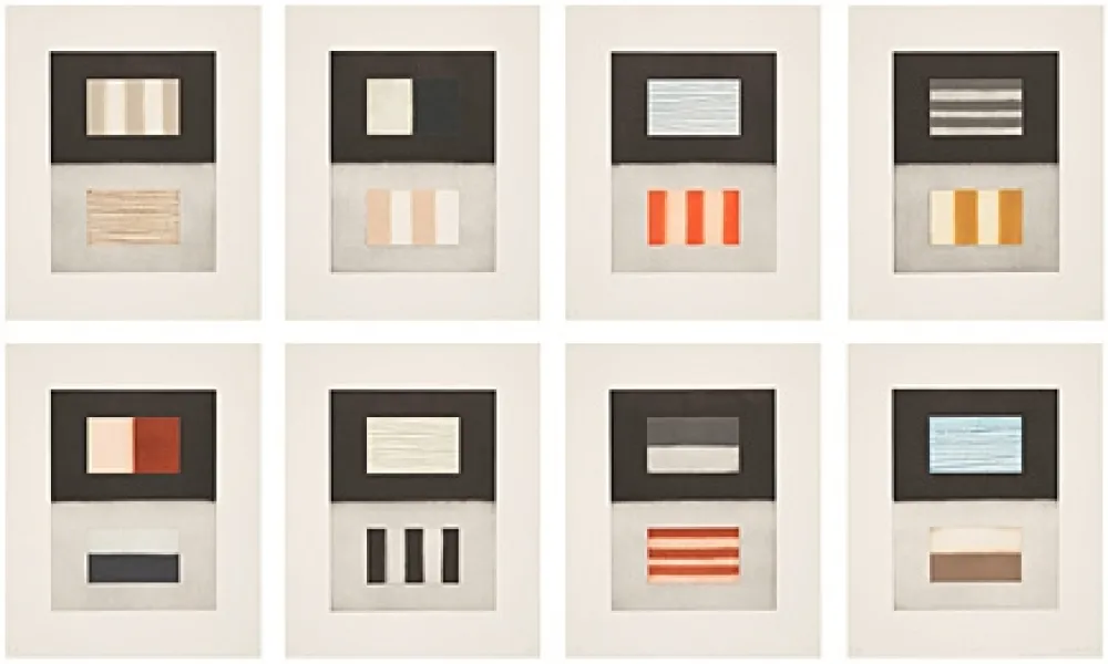 Radierung Und Aquatinta Scully - Liliane