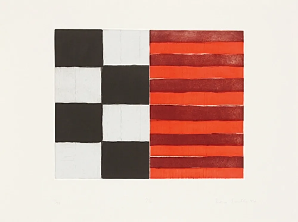 Radierung Und Aquatinta Scully - π