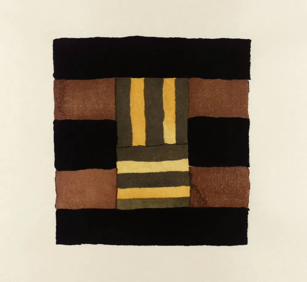 Holzschnitt Scully - Yellow Light