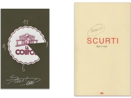 Illustriertes Buch Scurti - L'Art en écrit